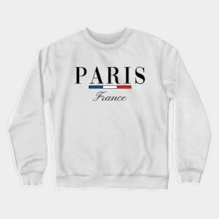 Paris France Graphic Crewneck Sweatshirt